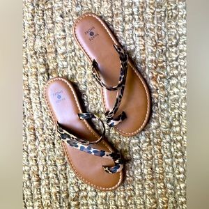 Leopard Print Sandals